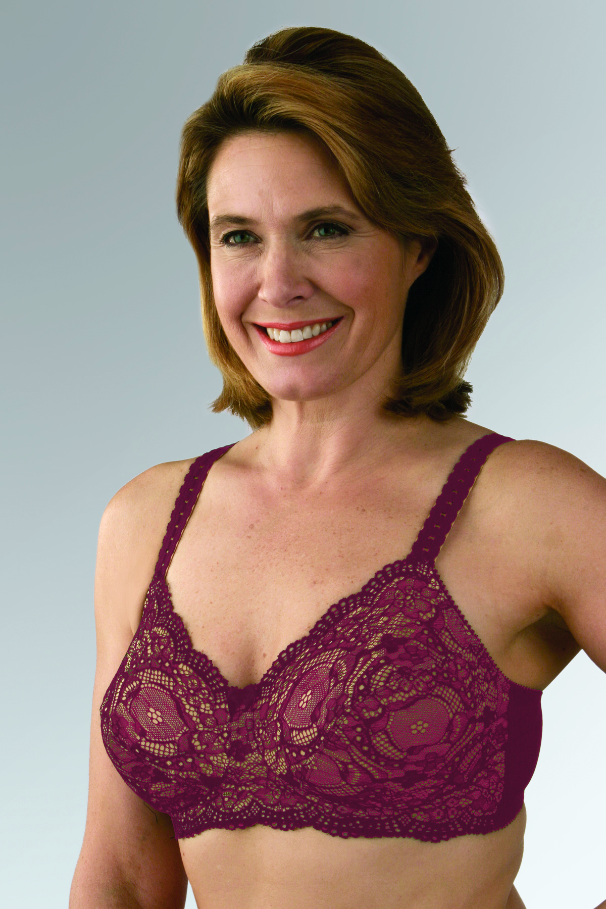 Classique Post Mastectomy Fashion Bra 779 Burgundy