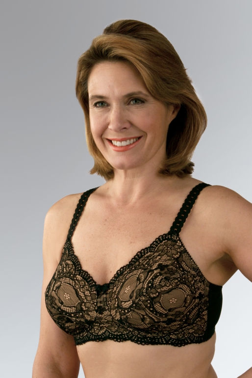 Classique Post Mastectomy Fashion Bra 779 Black