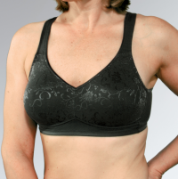 Classique Post Mastectomy Fashion Bra 769 black thumbnail
