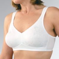 Classique Post Mastectomy Fashion Bra 769 White thumbnail