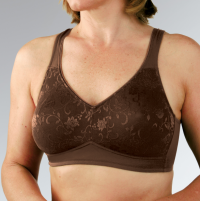 Classique Post Mastectomy Fashion Bra 769 Chocolate thumbnail