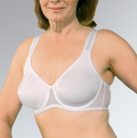 Classique Post Mastectomy Fashion Bra 768 White thumbnail