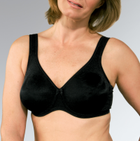 Classique Post Mastectomy Fashion Bra 768 Black thumbnail