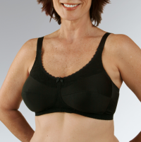 Classique Post Mastectomy Fashion Bra 770 Black thumbnail