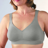 Classique Post Mastectomy Fashion Bra 783E Grey thumbnail